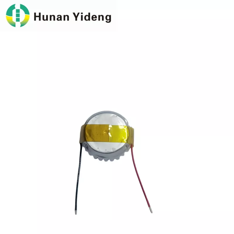 1254 3.7v 75mAh 0.277wh Pouch Coin Lipo Battery Rechargeable Button Cell