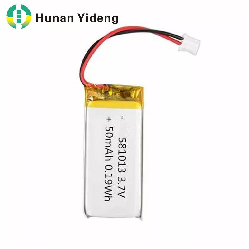 581013 3.7v 50mah Lithium Polymer Li Ion Lipo Battery