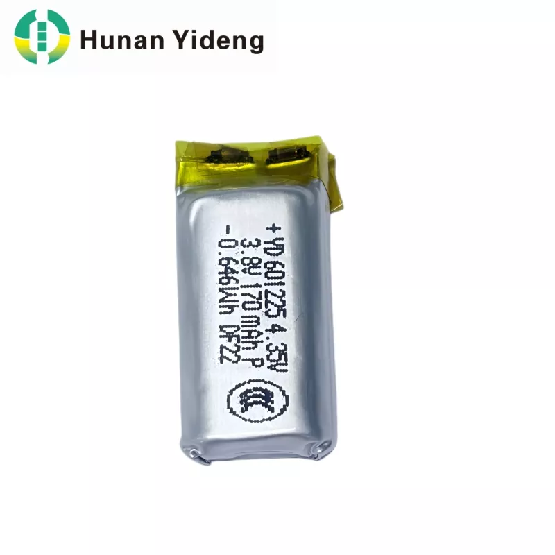 601225 Li-po Micro Battery for Medical Gadgets ແລະ Consumer Electronics