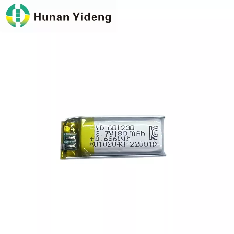 601230 ຫມໍ້ໄຟ Lithium Polymer Lipo ສາມາດສາກໄຟໄດ້ຂະໜາດນ້ອຍ