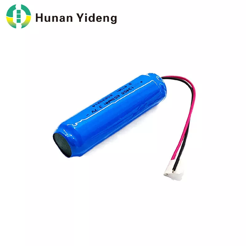 13450 650mAh 3.7v ແບດເຕີຣີ້ Lithium Ion